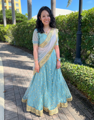 Getting Dressed in a Lehenga with Limited Mobility