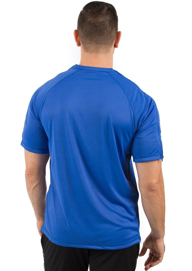 The Jim - Men's Easy Dressing Adaptive Post Surgery Short Sleeve Tee