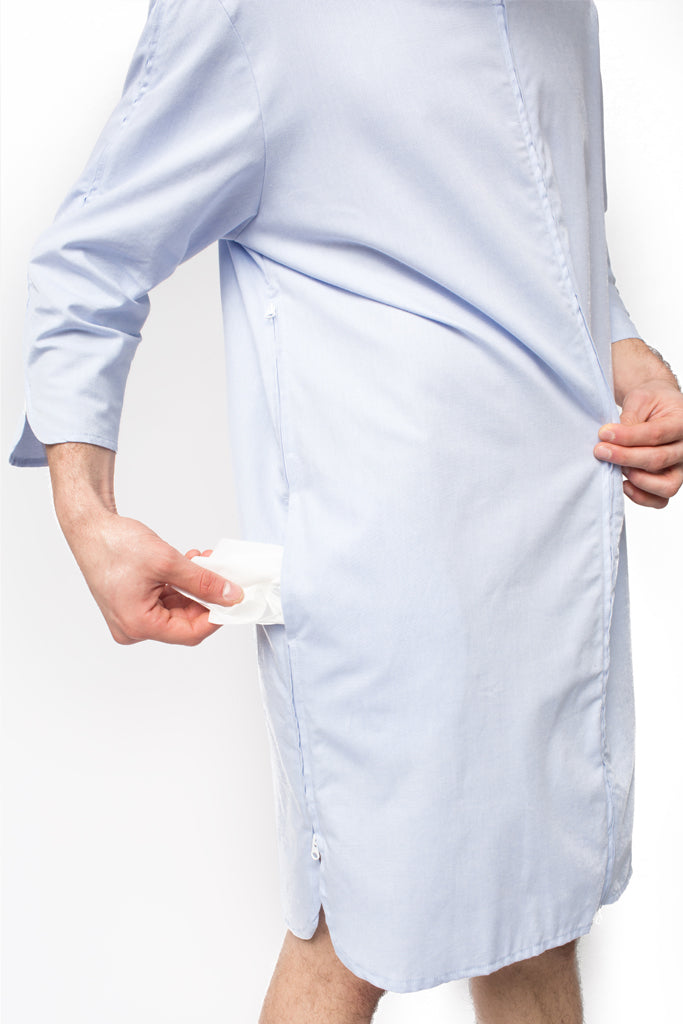 The Dale - Luxurious Easy Dressing Hospital Gown